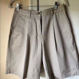 High waisted vintage ll bean shorts